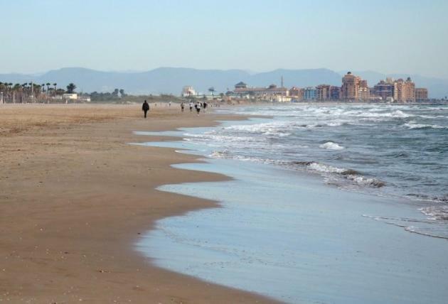 Suntimes Patacona Beach Lägenhet Valencia Exteriör bild